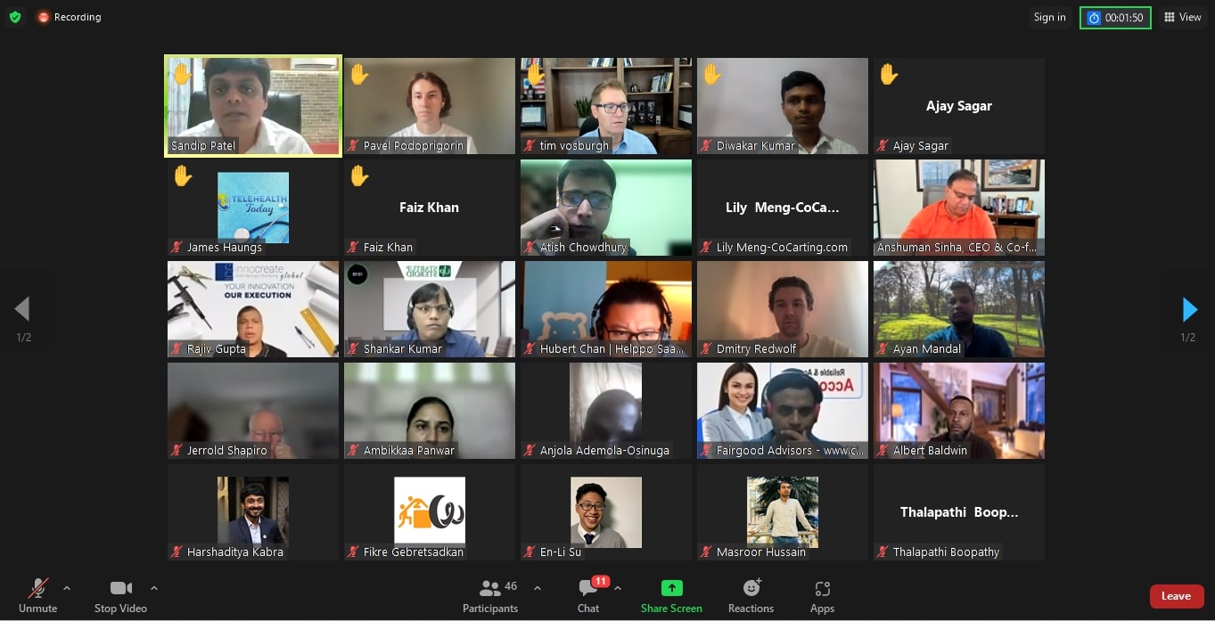 zoom meeting screen