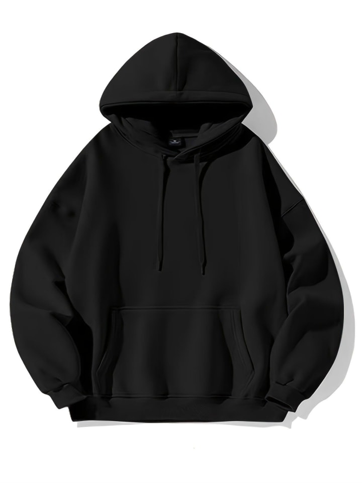 Signature Boxy Hoodie - Onyx