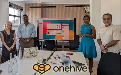 A picture of the OneHive team