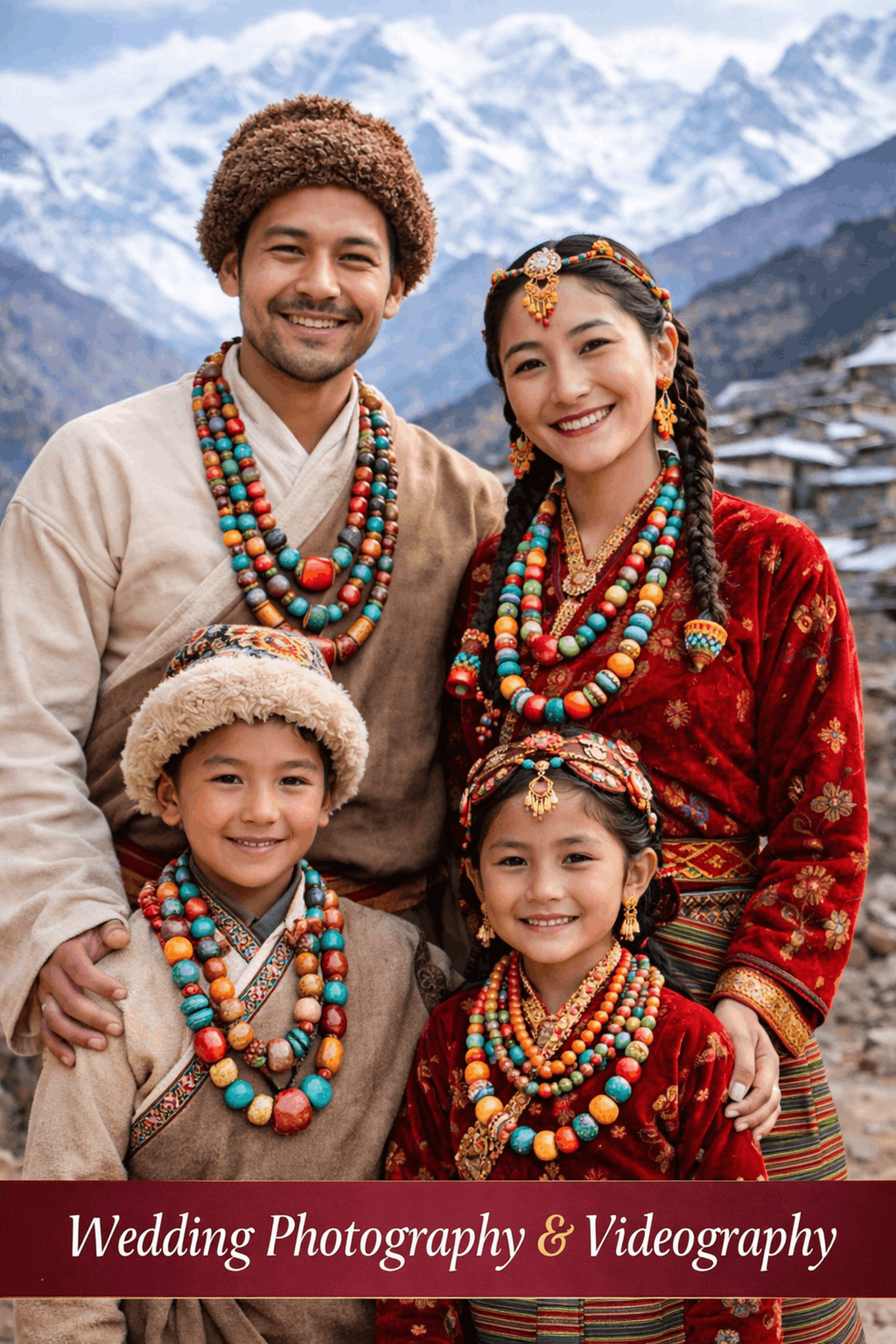 Newari Cultural Dress Set - Cultural Dress Rental at Kabita Studio