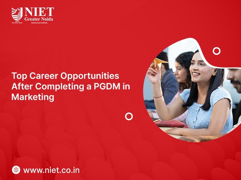 Top Career Opportunities After Completing a PGDM in Marketing