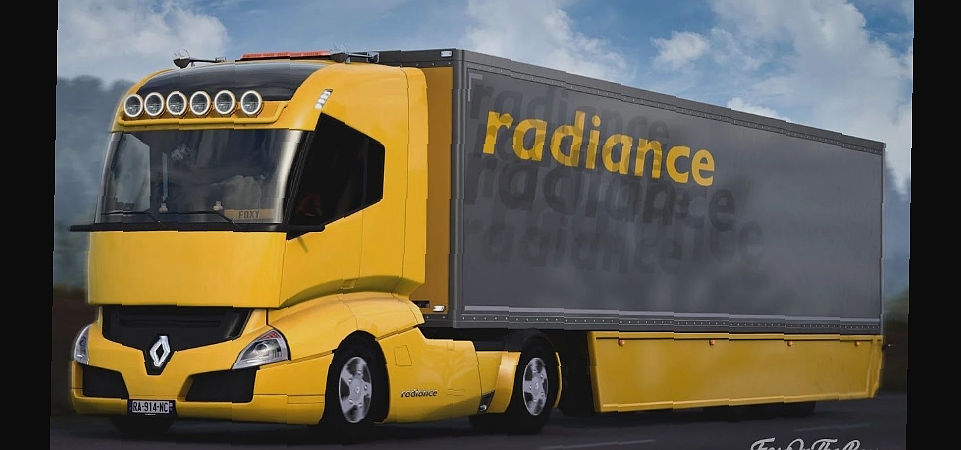 МОД Renault Radiance Combo   Trailer v3.5 ДЛЯ EURO TRUCK SIMULATOR 2