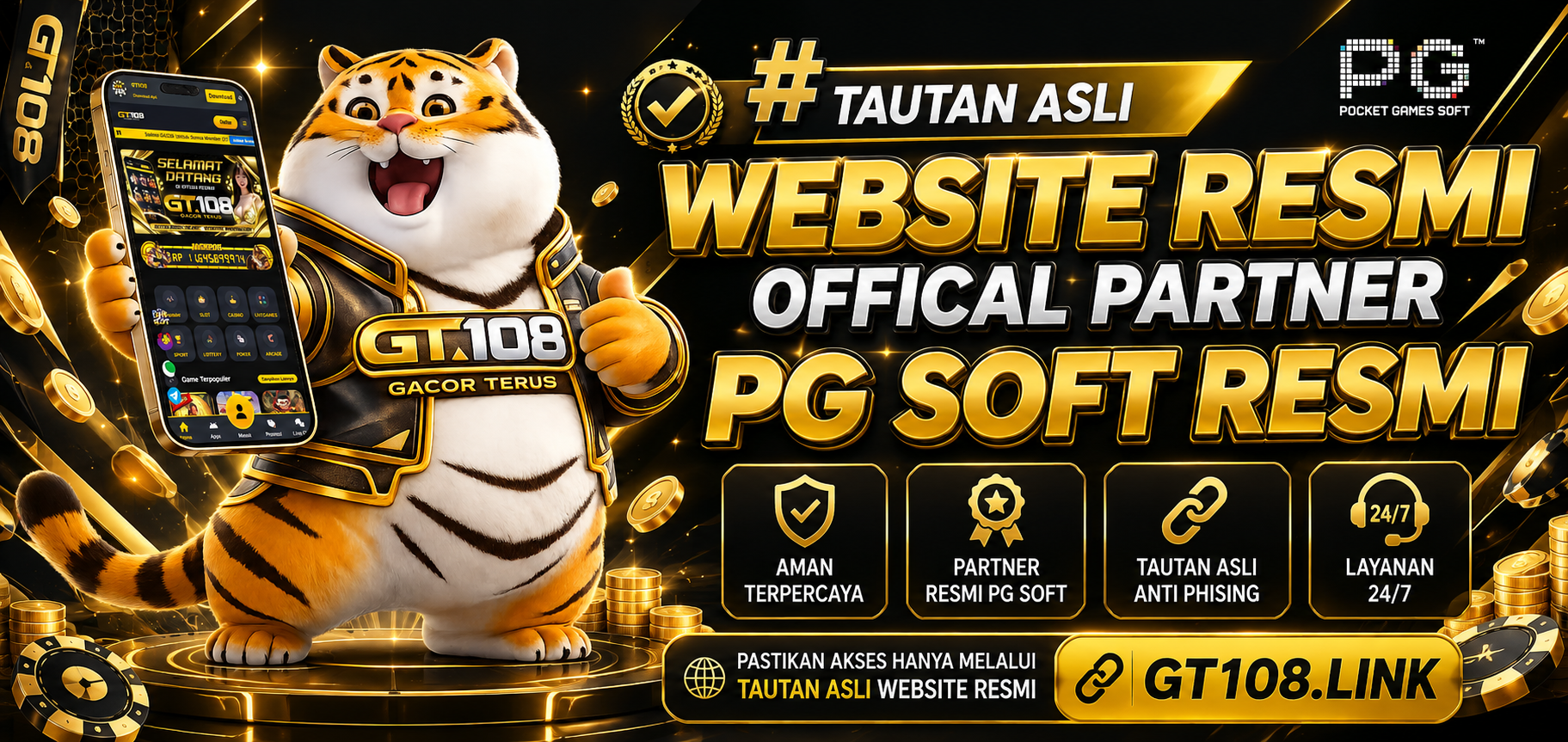 GT108 : Tautan Asli Website Resmi Offical Partner PG Soft Resmi