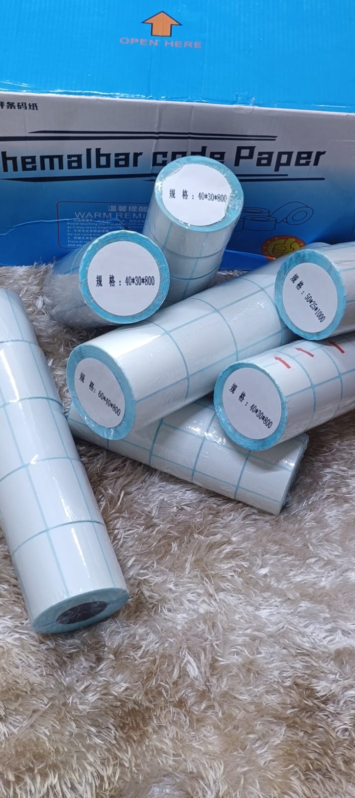 brother printer label stickers 50*25 mm