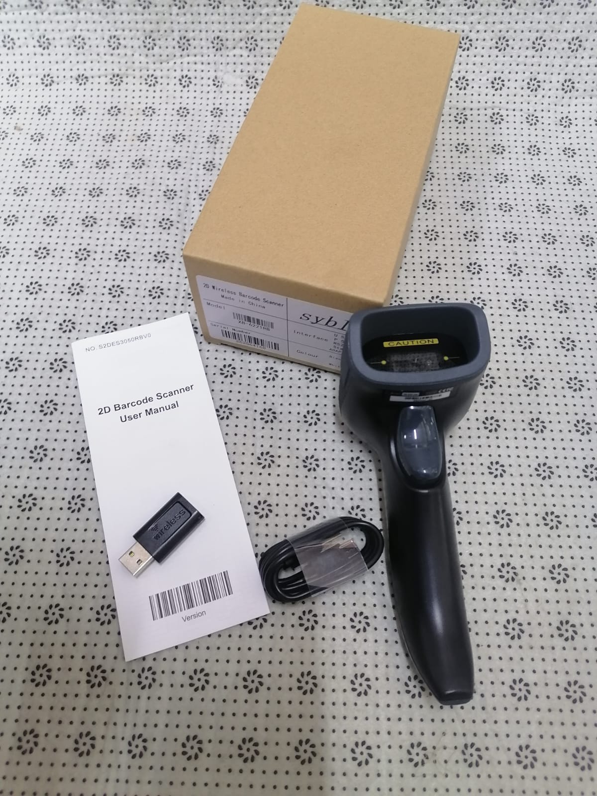 Wireless  2D handheld barcode scannerXB 6221RB
