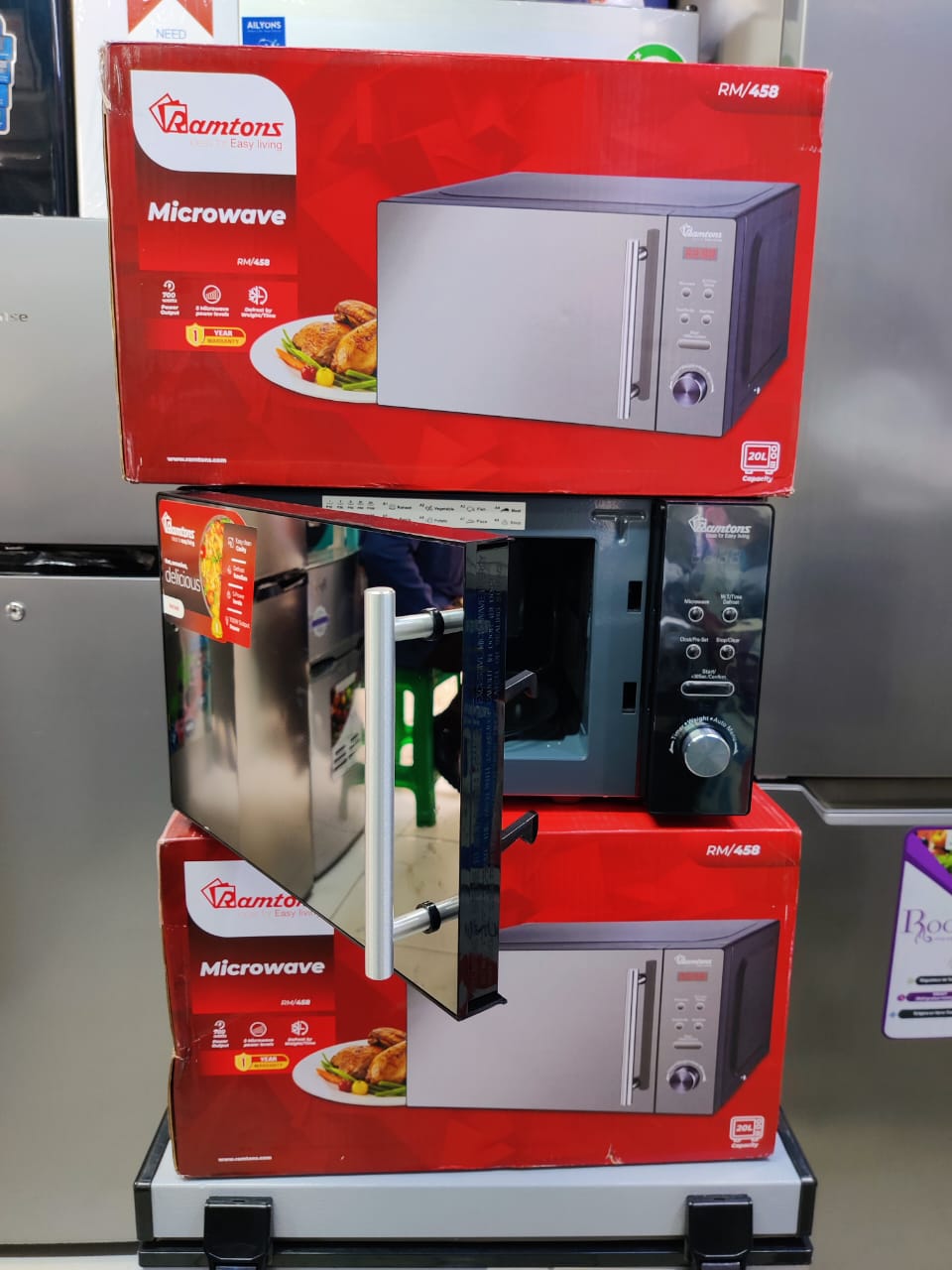 Ramtons RM/458 20L Digital Microwave with grill 700W