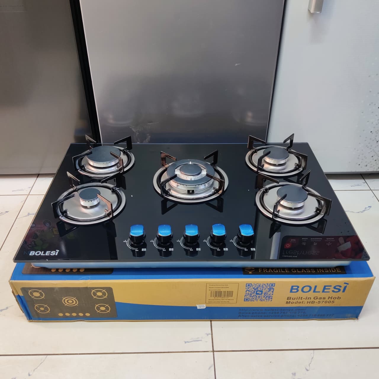Bolesi 5 burner 90cm gas hob [inbuilt cooker ]