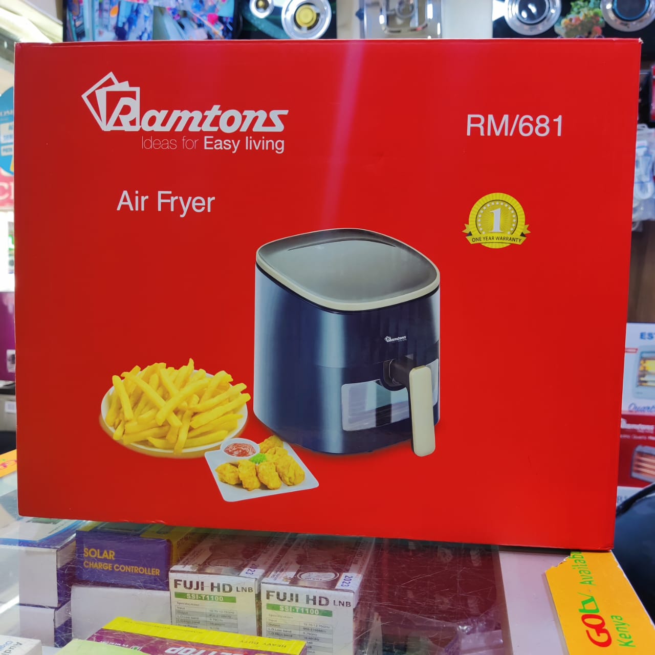 Ramtons RM/681 Air Fryer – Healthy Oil-Less Cooking Appliance