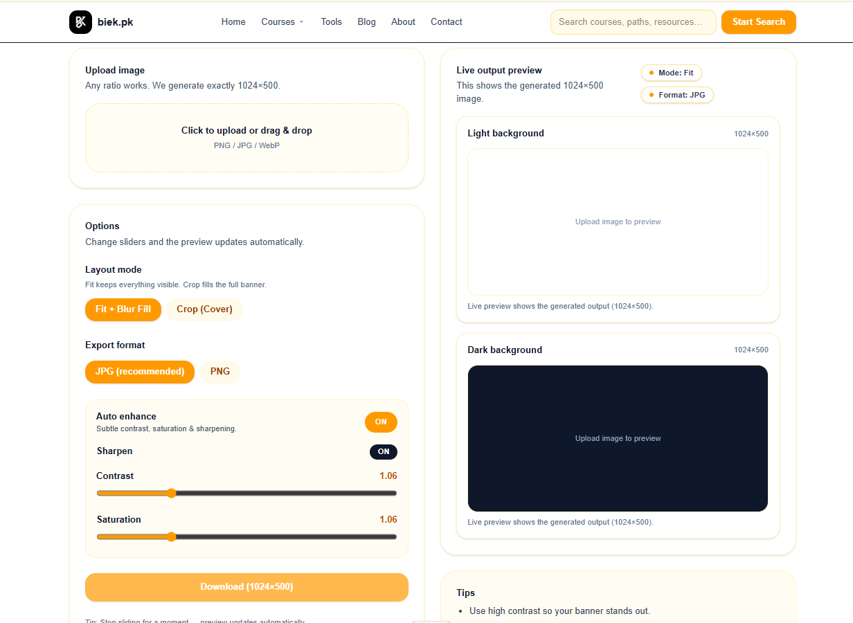 Play Store feature graphic 1024x500 example