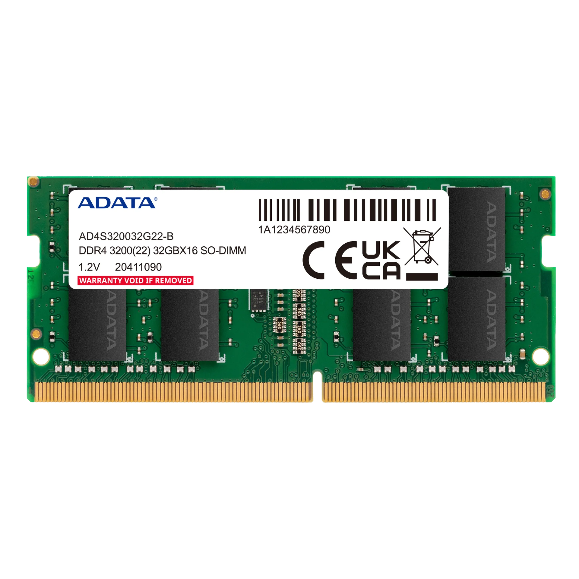 ADATA 8GB 3200MHz DDR4 Laptop Ram