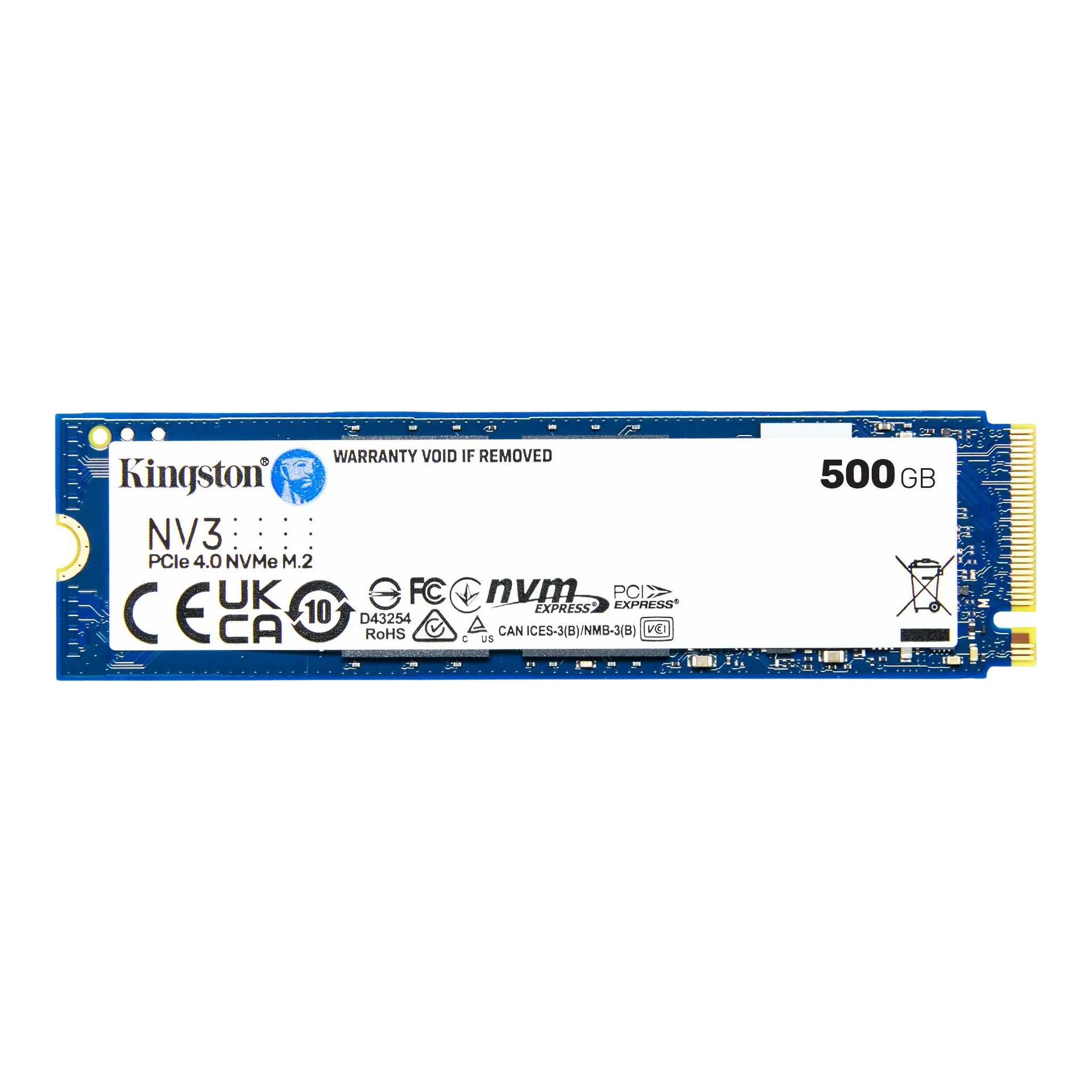 Kingston NV3 500GB Gen4 NVME SSD