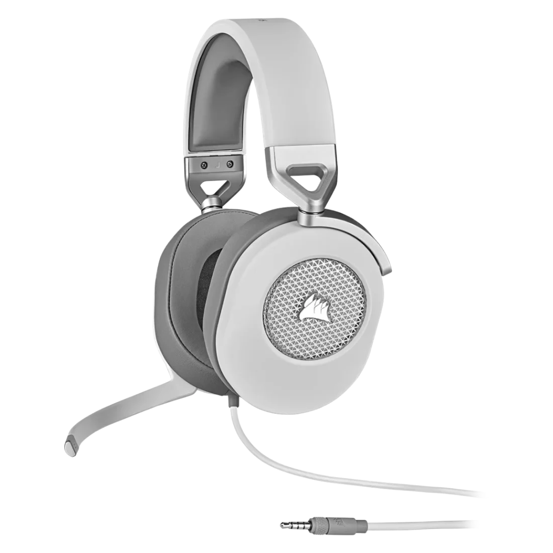 CORSAIR HS65 Surround Wired White Headset