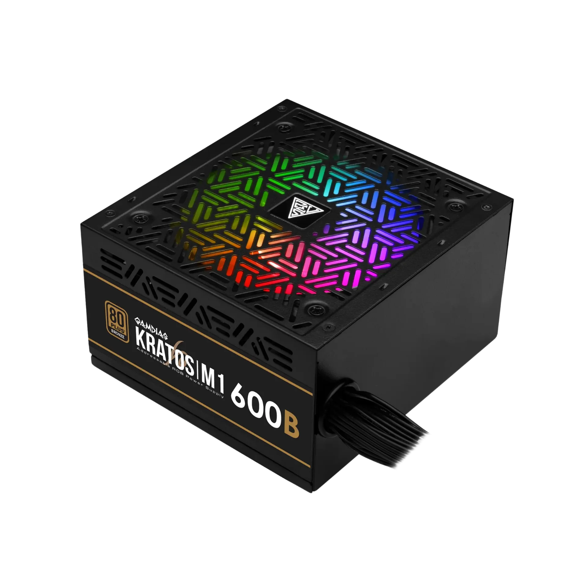 GAMDIAS KRATOS M1 600B ARGB 80 Plus Bronze Power Supply