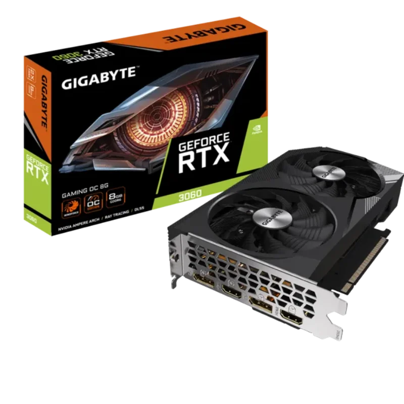 GIGABYTE GeForce RTX 3060 8GB GAMING OC Graphics Card