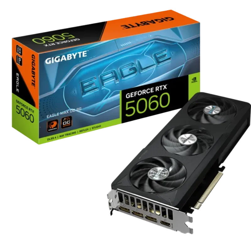 GIGABYTE GeForce RTX 5060 8GB EAGLE MAX OC Graphics Card