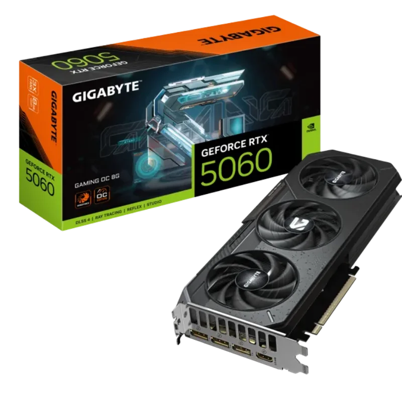 GIGBYTE GeForce RTX 5060 8GB GAMING OC Graphics Card 