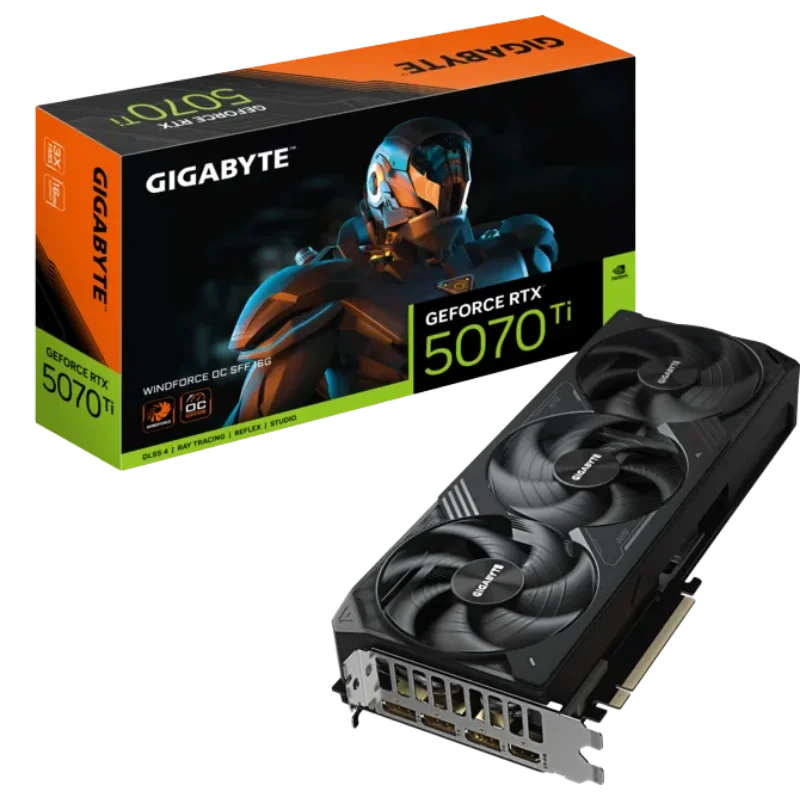 GIGABYTE GeForce RTX 5070Ti WINDFORCE OC SFF 16G Graphics Card