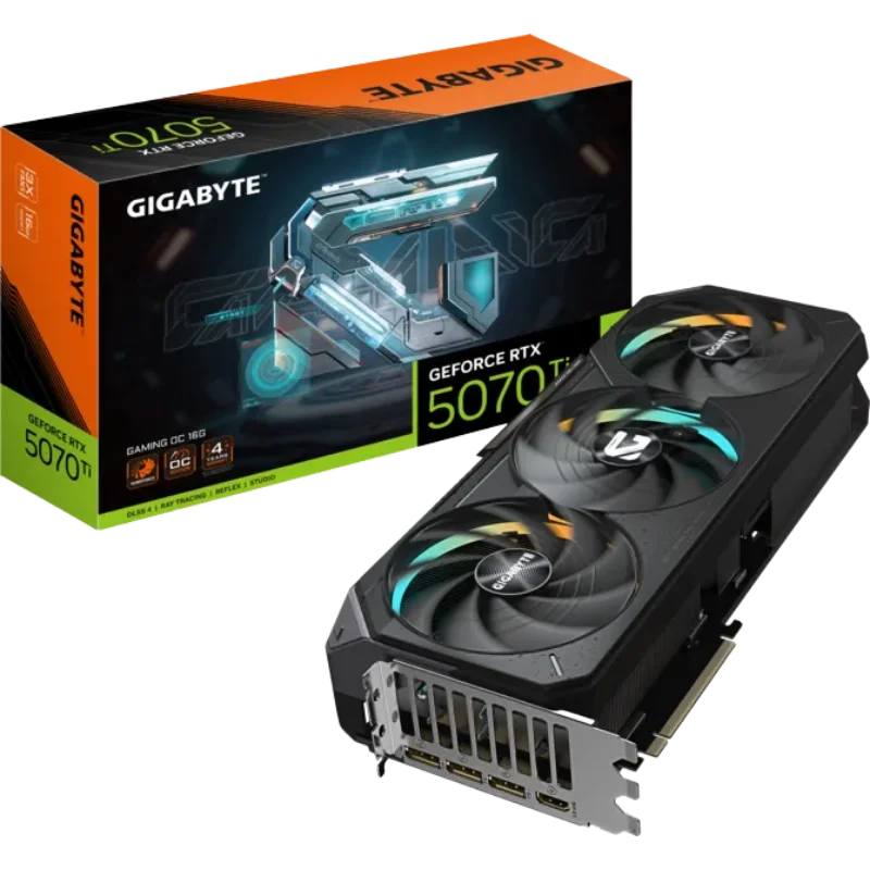 GIGABYTE GeForce RTX 5070Ti 16GB GAMING OC Graphics Card