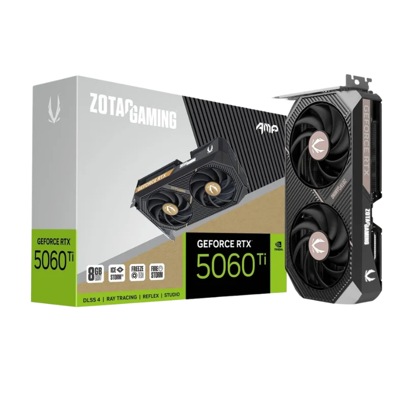 ZOTAC  GeForce RTX 5060 Ti 8GB AMP Graphics Card