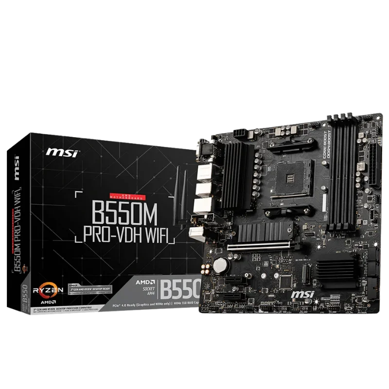 MSI B550M PRO-VDH WIFI Motherboard