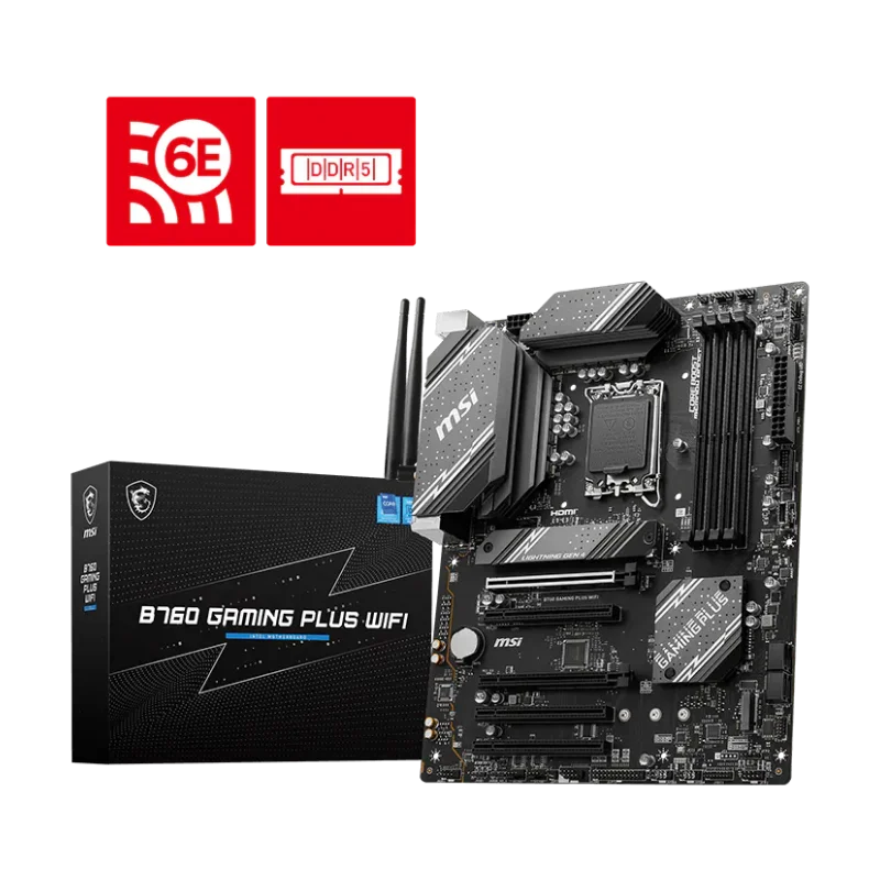 MSI B760 GAMING PLUS WIFI Motherboard