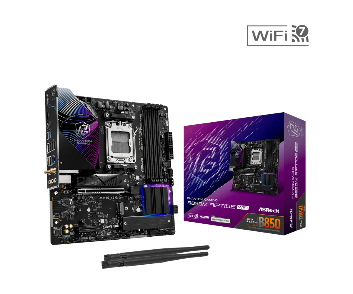 ASROCK B850M-RIPTIDE WIFI Motherboard