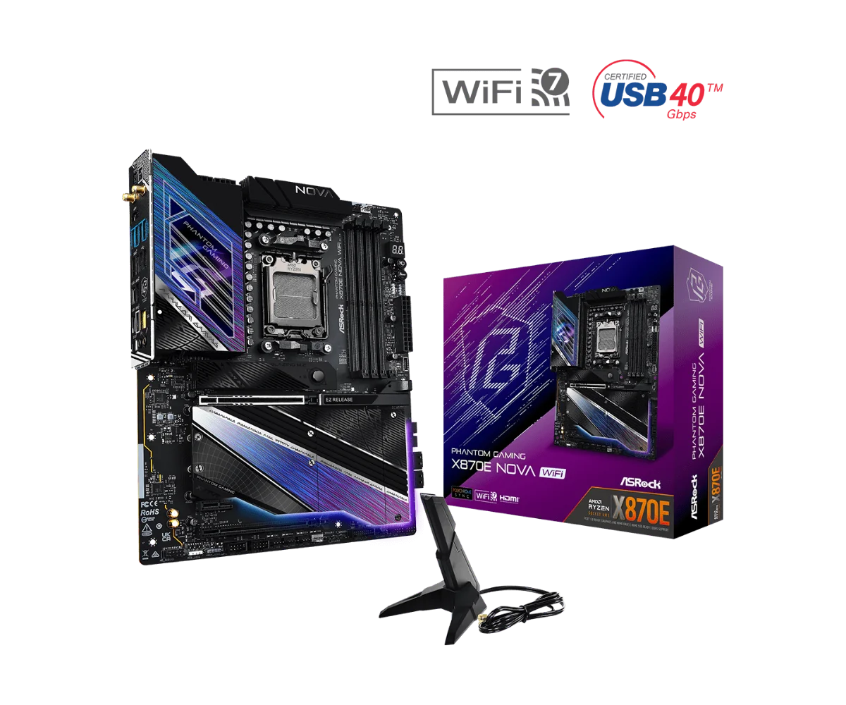 ASROCK X870E NOVA WIFI Motherboard