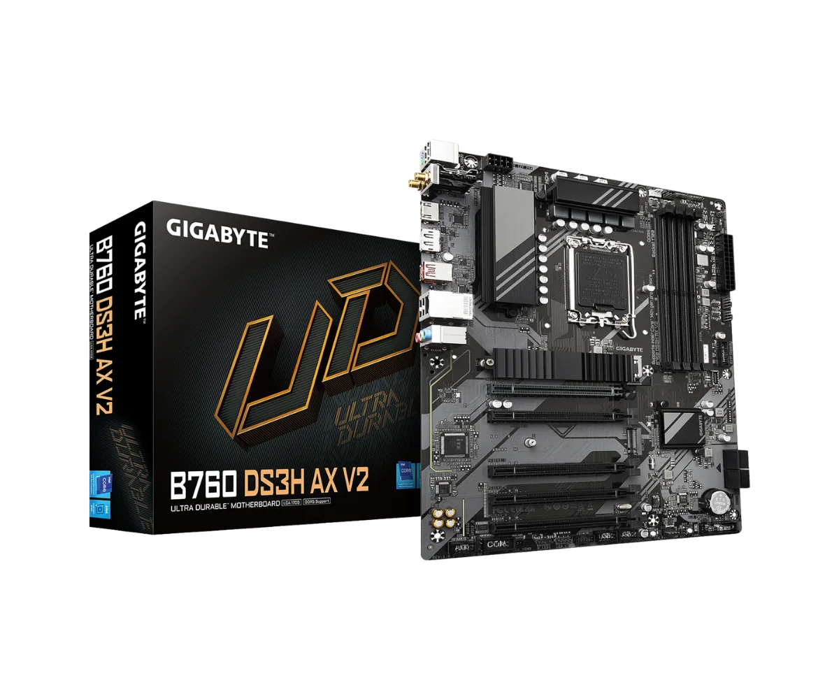 GIGABYTE B760 DS3H AX V2 Motherboard 