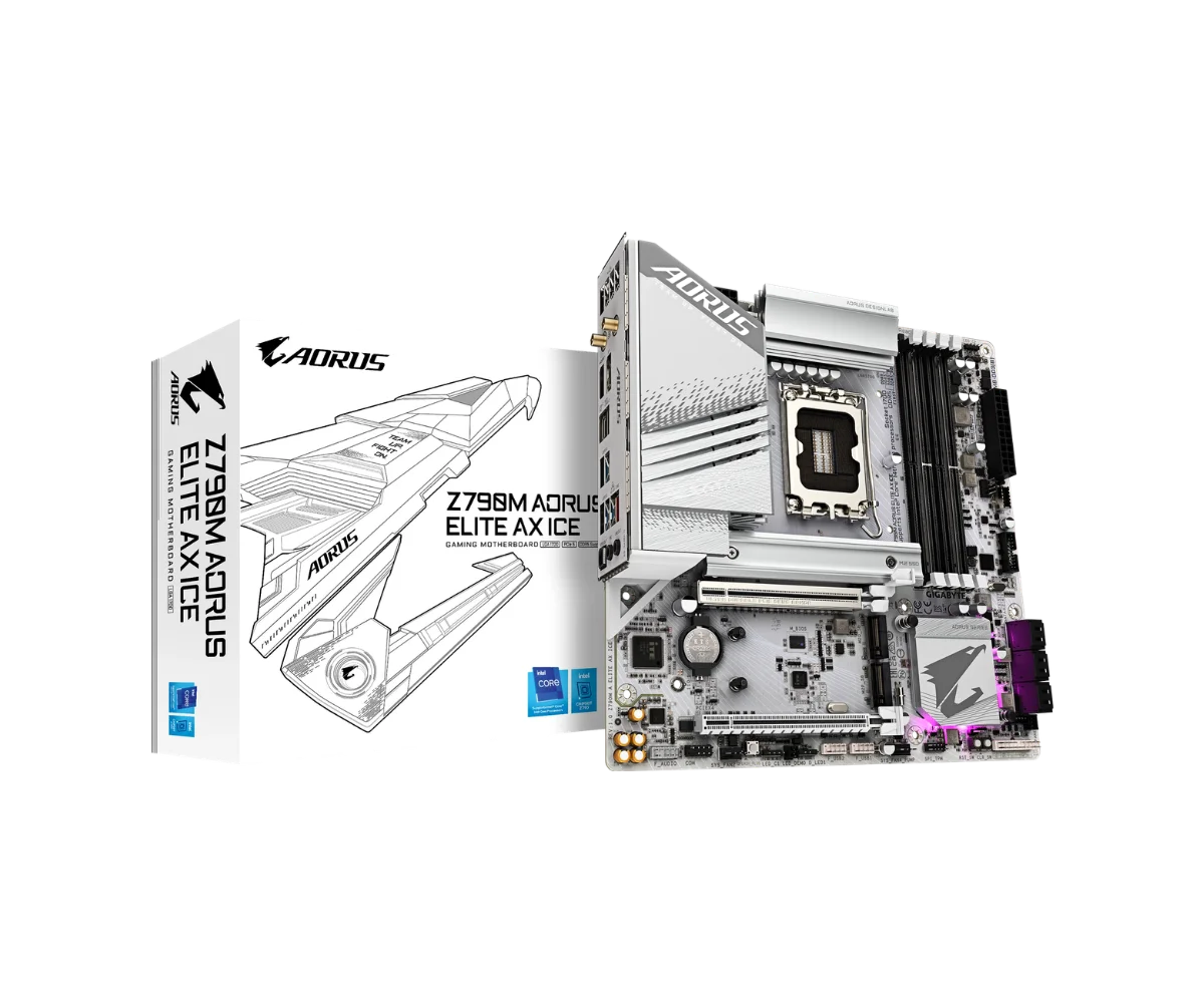 GIGABYTE Z790 AORUS ELITE AX ICE Motherboard 