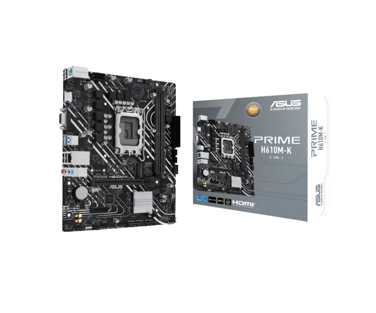 ASUS PRIME H610M-K-CSM Motherboard