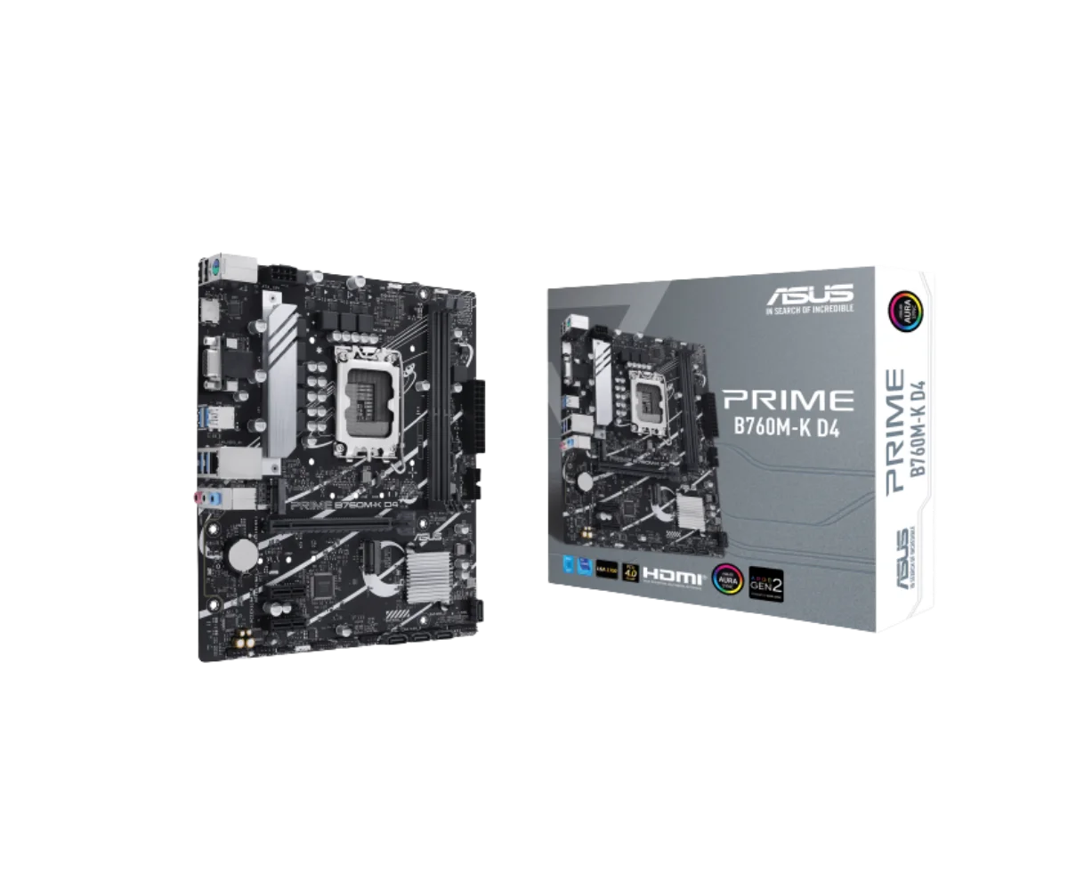 ASUS PRIME B760M-K D4 Motherboard