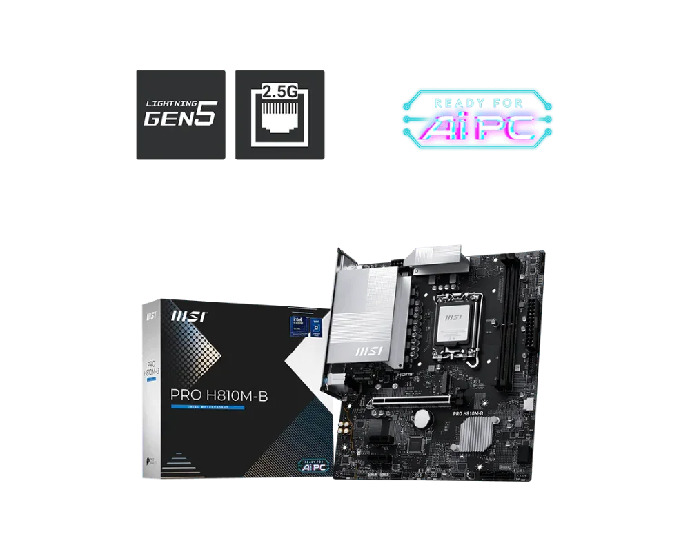 MSI PRO H810M-B Motherboard