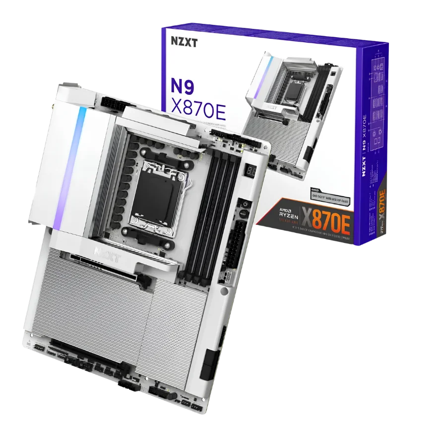 NZXT N9 X870E RGB WIFI ATX Motherboard