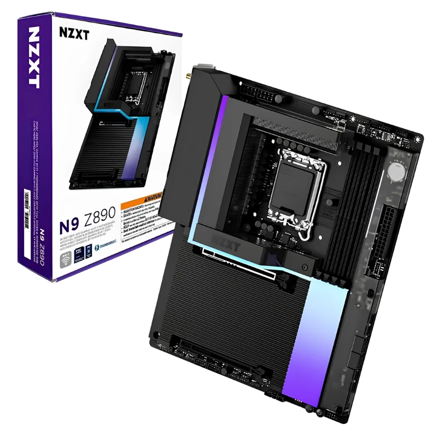 NZXT N9 Z890 BLACK RGB WIFI ATX Motherboard