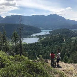 View of the Valley from the Rock Bluff