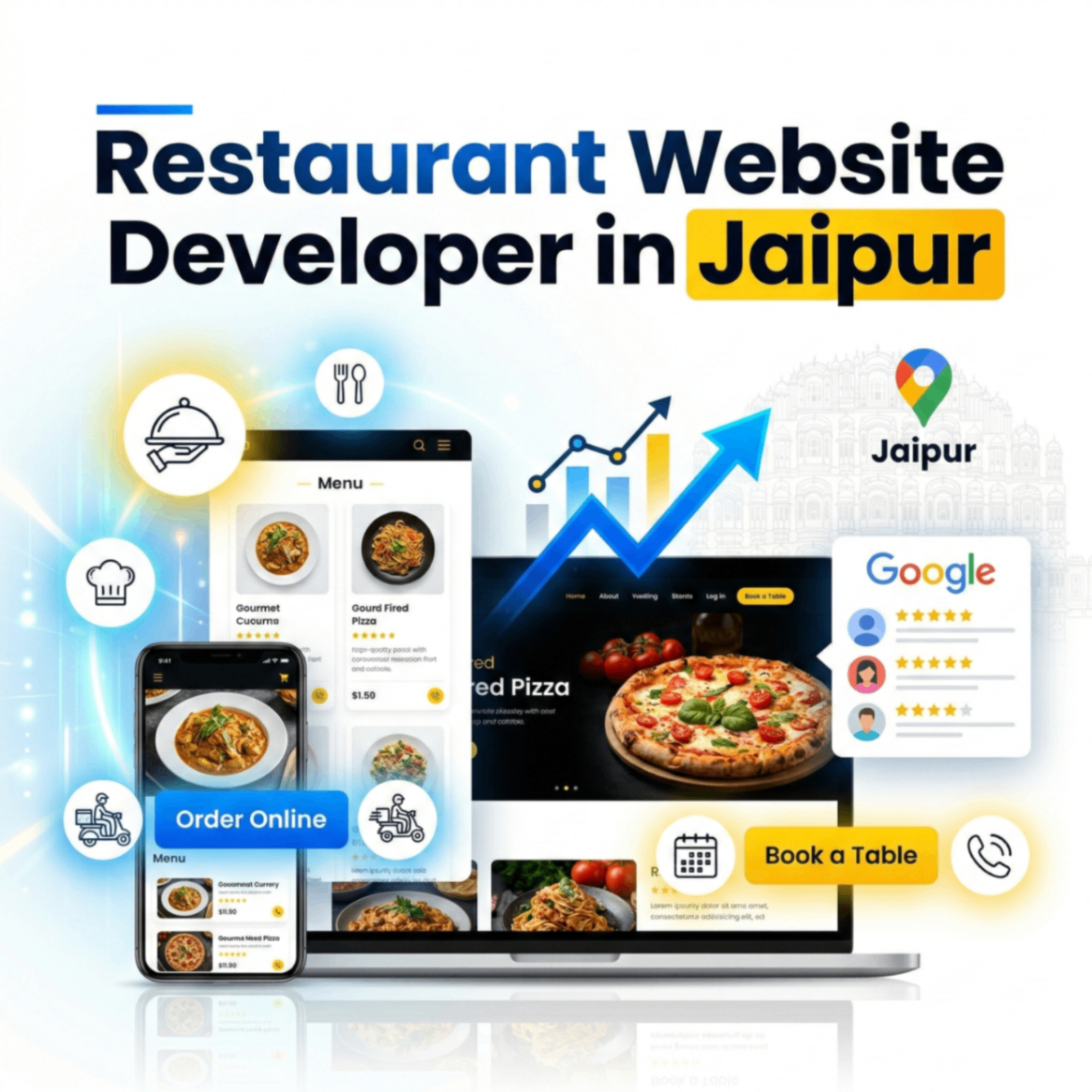Restaurant Website Developer in Jaipur – Complete Guide