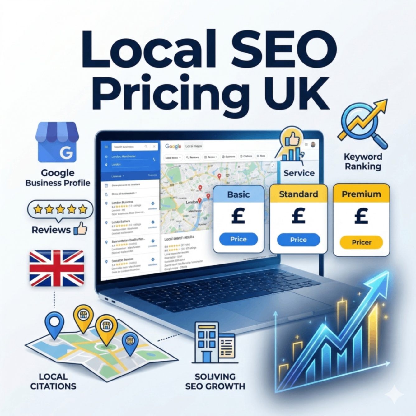 Local SEO Pricing UK: The Complete 2026 Cost Guide