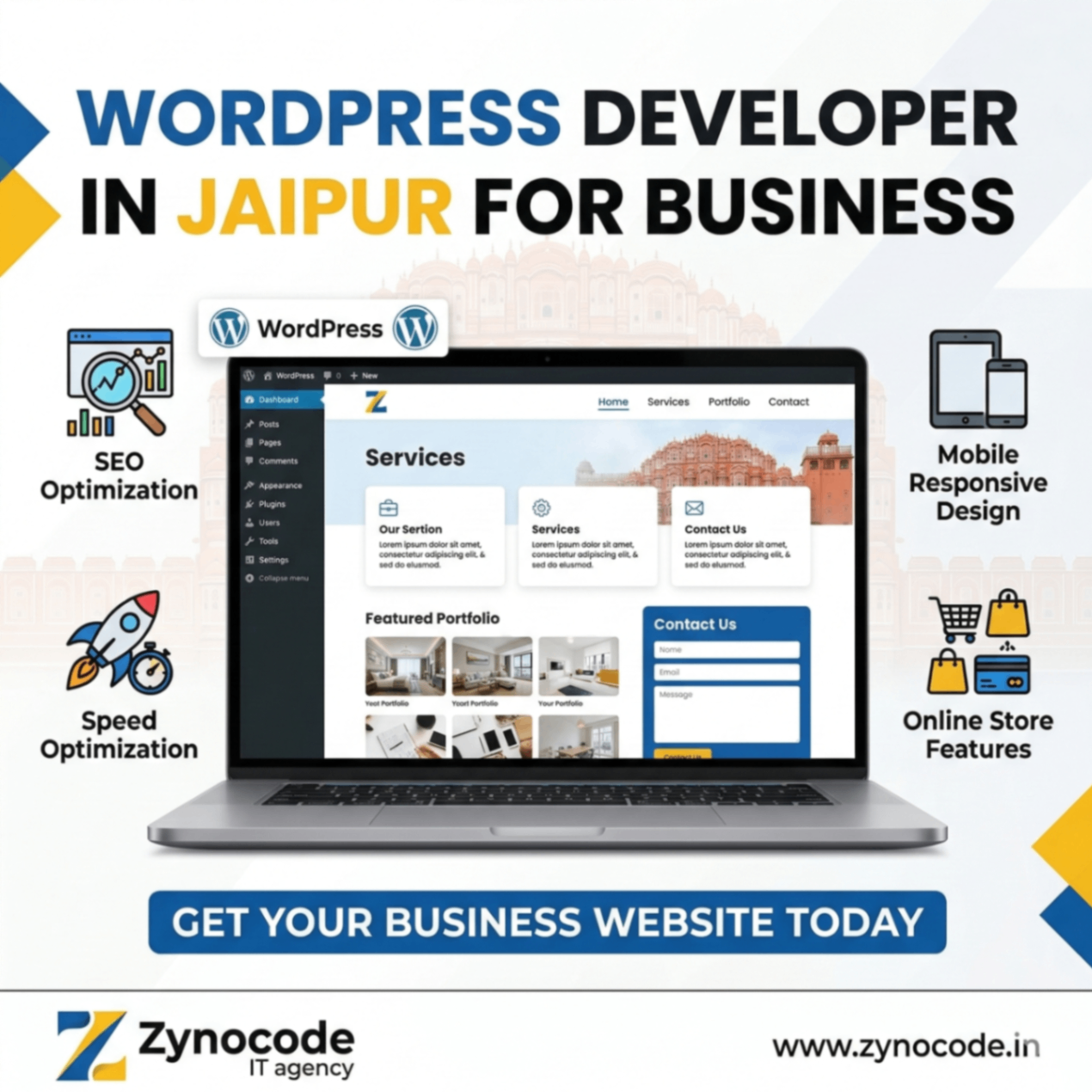 Hire a Top WordPress Developer in Jaipur for Business