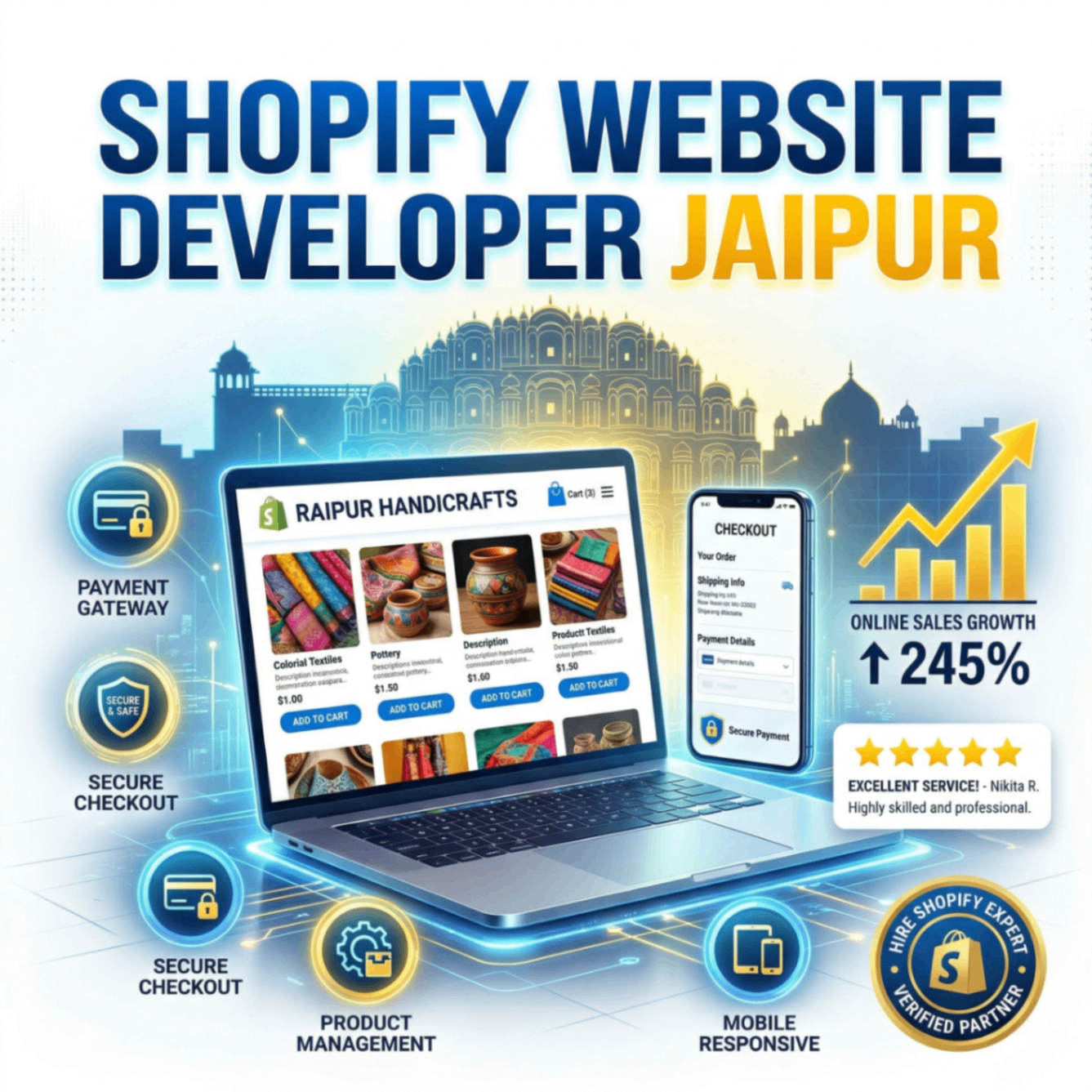 Shopify Website Developer Jaipur: Build Your Store