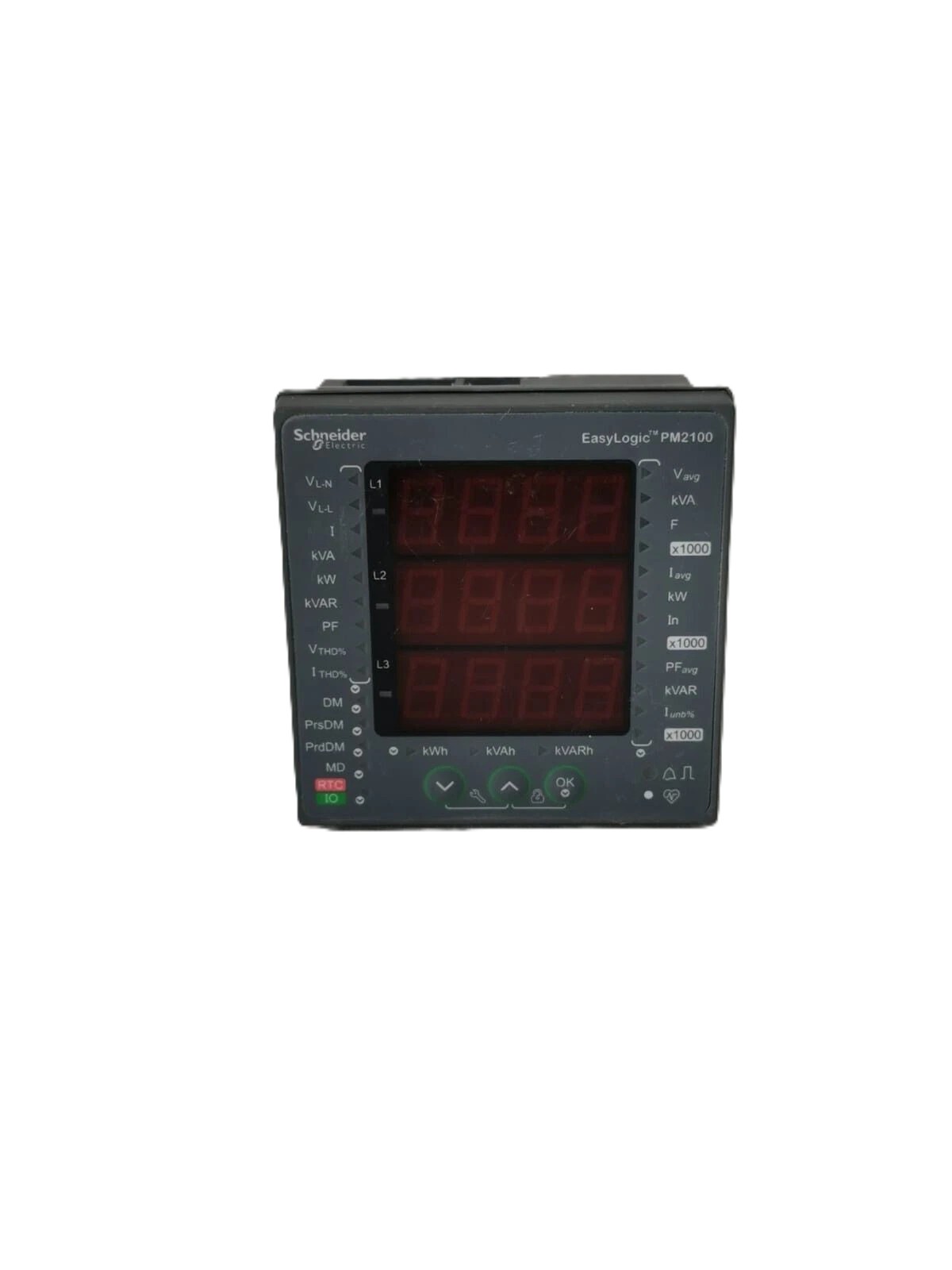 Schneider Electric METSEPM2130 EasyLogic PM2100 Power Meter 3-Phase Energy Monitor