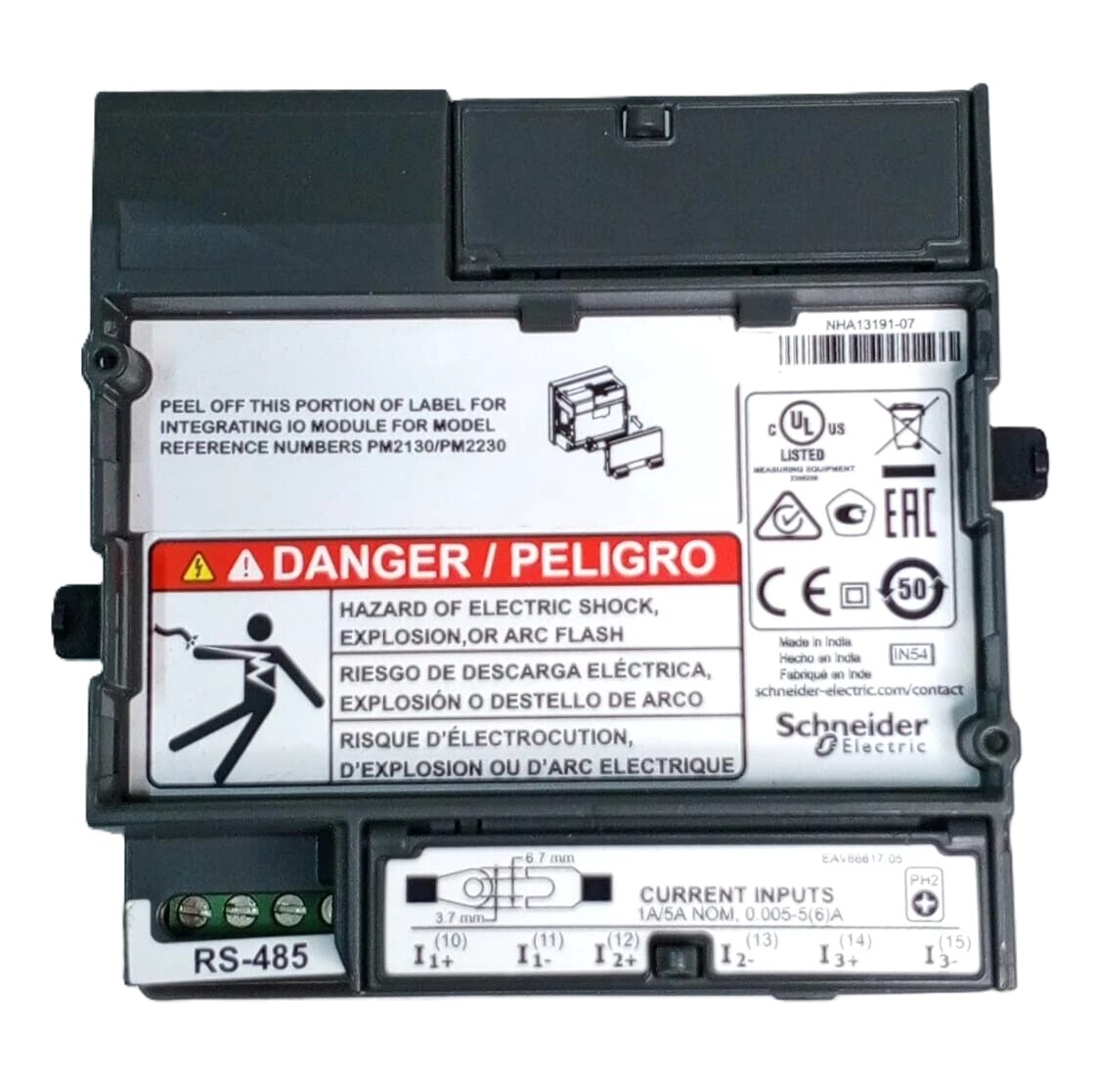 Schneider Electric METSEPM2130 EasyLogic PM2100 Power Meter 3-Phase Energy Monitor thumbnail 4