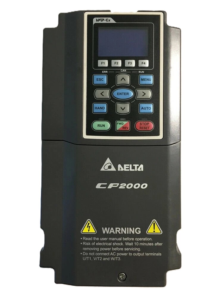 Delta CP2000 VFD075CP43B-21 AC Drive VFD 7.5KW 380V Industrial Inverter