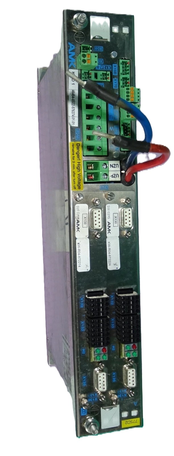 AMK AMKASYN KWD1 Servo Drive + 2x KW-R04 Controller Cards SW 03.15