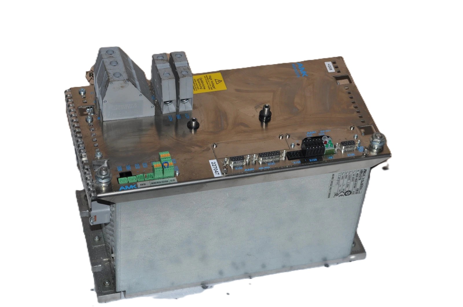 AMK AMKASYN KW60 Servo Drive 60kVA 99A 540VDC with KW-R03 Industrial Automation