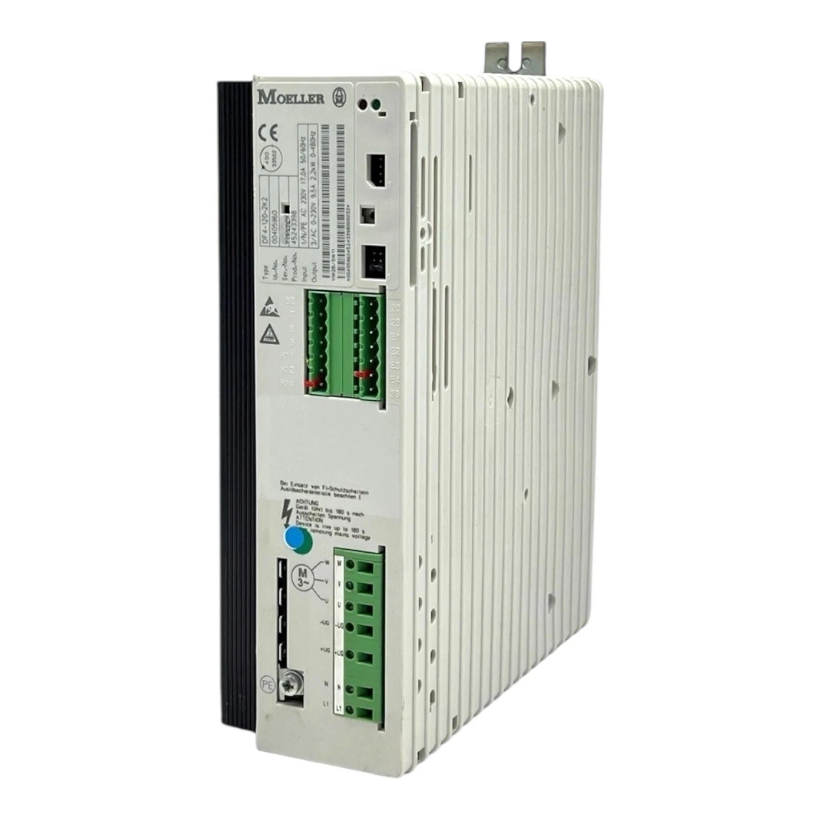 Moeller DF4-120-2K2 Variable Frequency Drive VFD 2.2KW 00405960