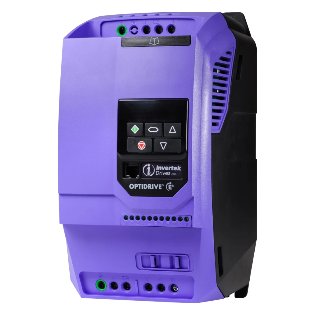 Invertek ODE-3-320153-1042 Optidrive E3 VFD 4KW 5HP 230V 15.3A