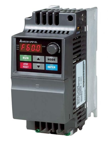 Delta VFD015EL43A VFD-EL 1.5KW 2HP 460V 3 Phase AC Drive