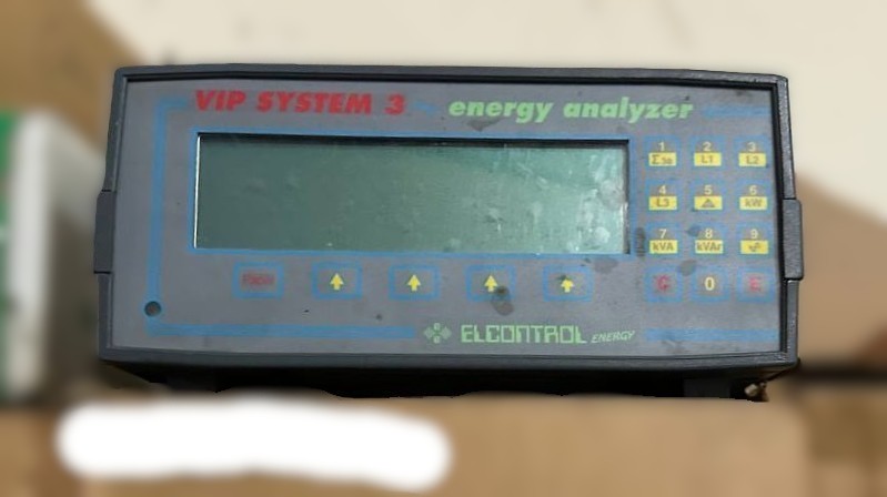 ELCONTROL VIP SYSTEM 3 Energy Analyzer 3 Phase Power Quality Meter
