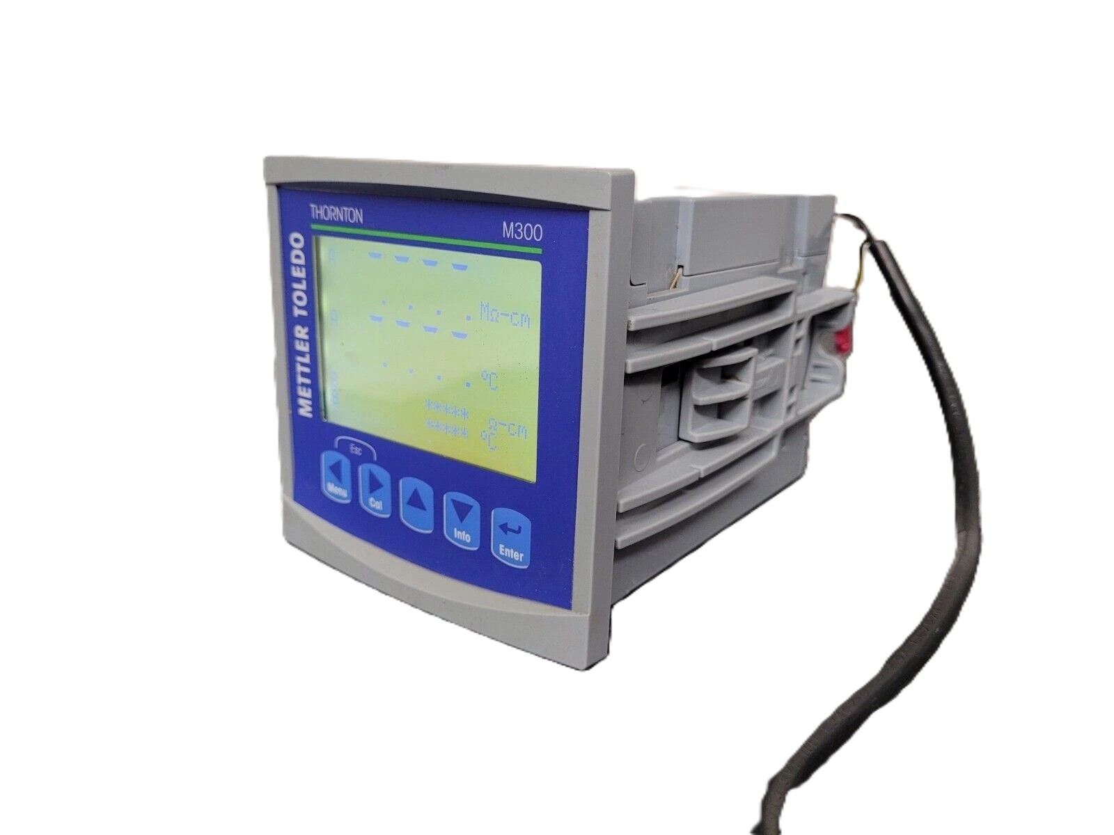 Mettler Toledo Thornton M300 PID Process Controller PLC Cond/Res 2 Ch 1/4 DIN