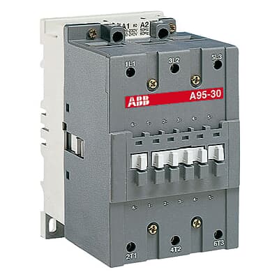 ABB A95-30-00-80 95A 3-Pole Contactor, 220-240V AC Coil